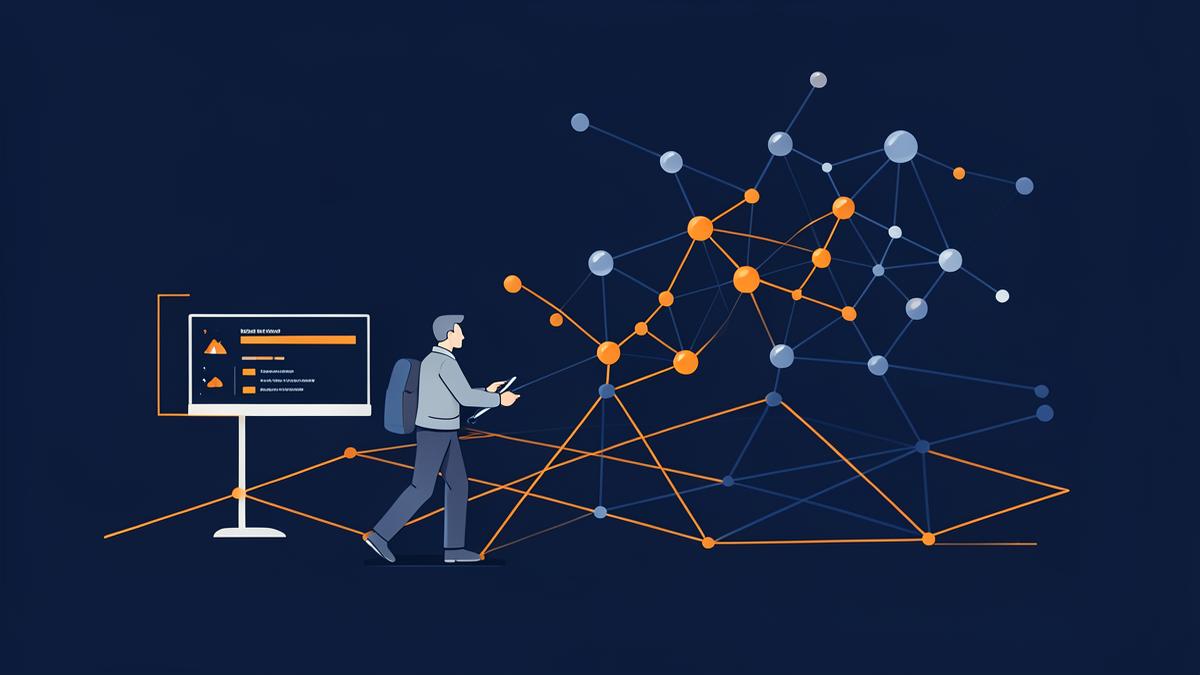 Rede neural conectada a um painel de campanhas de anúncios